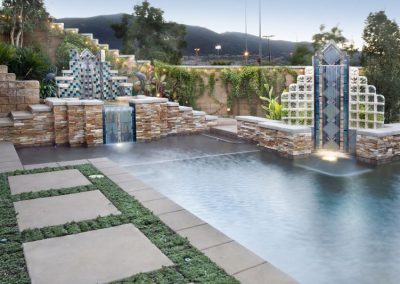 Peoria landscape swimming pool