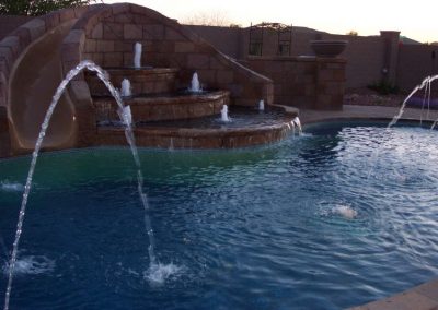 Peoria modern pool design
