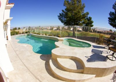 Peoria pool coping edges